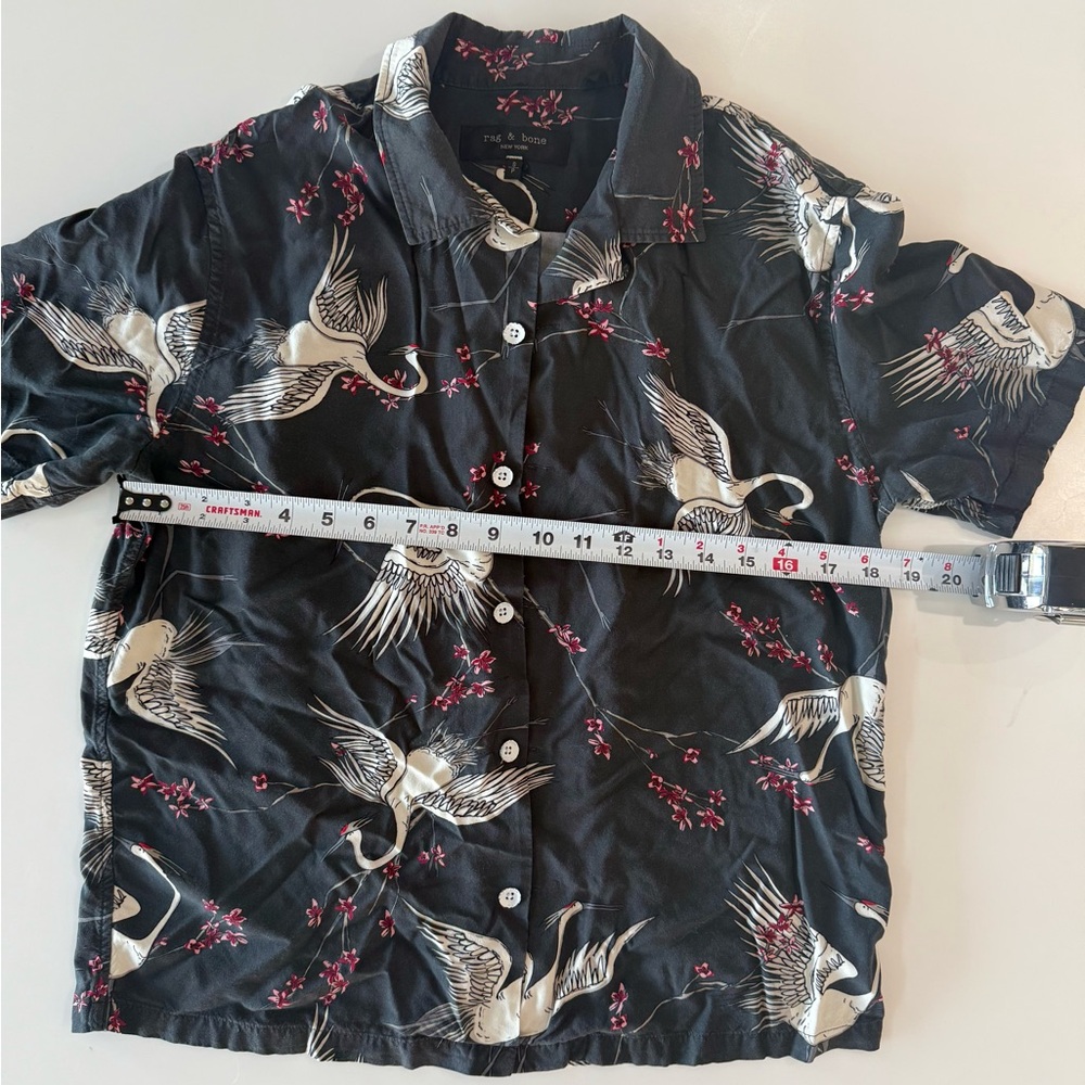 rag & bone Crane Print Small